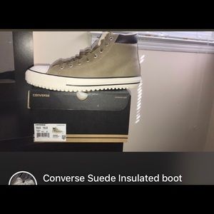 Converse suede insulated boot